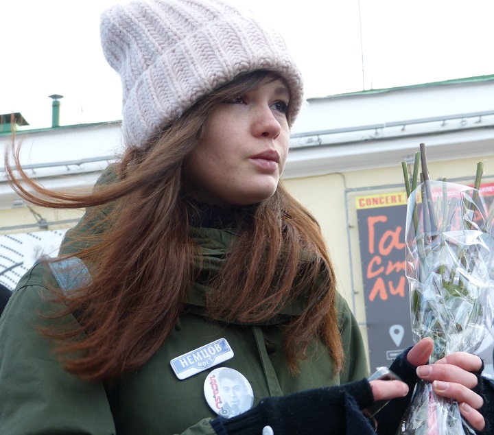 26 ������� 2017. ���� ������ ������ �������
February 26, 2017. The march in memory of Boris Nemtsov