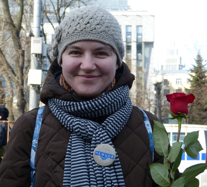 26 ������� 2017. ���� ������ ������ �������
February 26, 2017. The march in memory of Boris Nemtsov