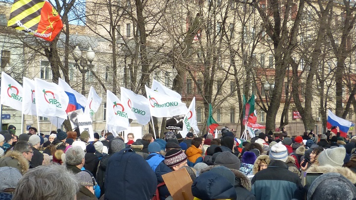 26 ������� 2017. ���� ������ ������ �������
February 26, 2017. The march in memory of Boris Nemtsov