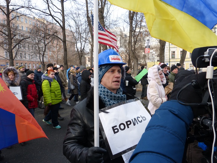 26 ������� 2017. ���� ������ ������ �������
February 26, 2017. The march in memory of Boris Nemtsov