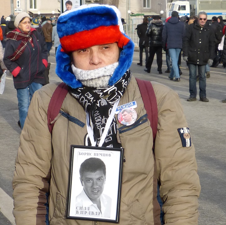 26 ������� 2017. ���� ������ ������ �������
February 26, 2017. The march in memory of Boris Nemtsov