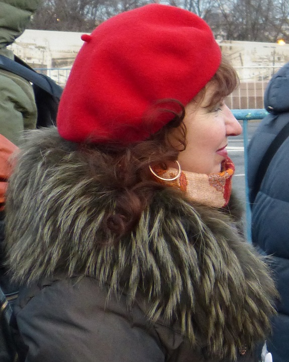 26 ������� 2017. ������ ����
February 26, 2017. The Nemtsov bridge