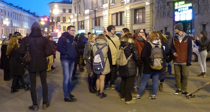 6 ����� 2017. �������� ����
March 6, 2017. The meeting of the people