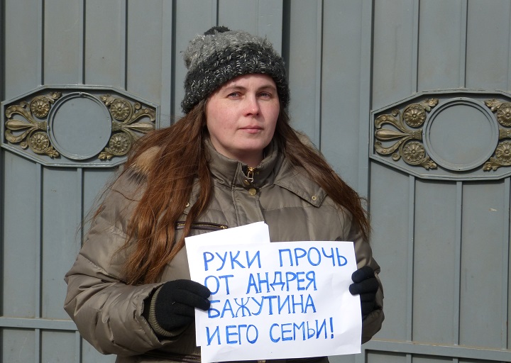 1 ������ 2017. ����� � ��������� ��������������
April 1, 2017. The picket in support of truck drivers
