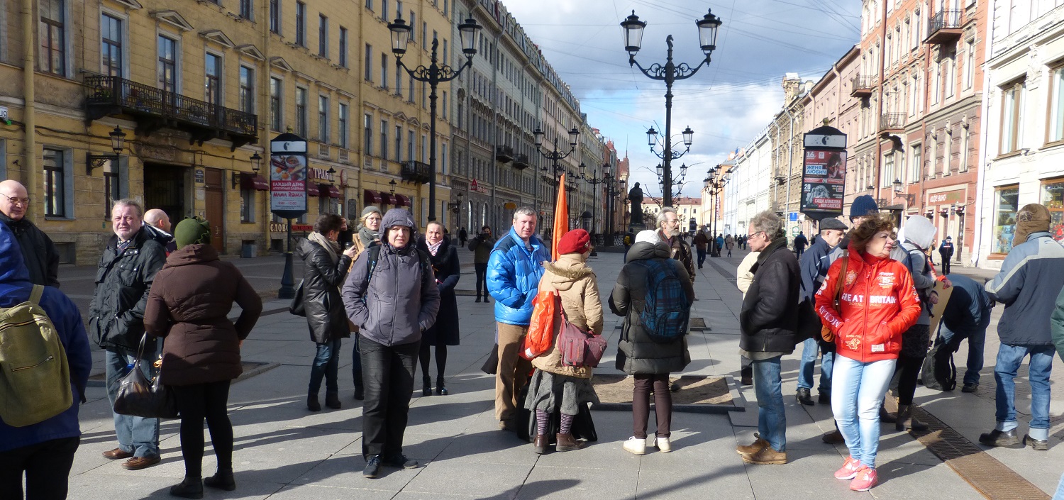 8 ������ 2017. ���� ������������ � ���������� ���������������
April 8, 2017. The meeting of solidarity with striking truck drivers