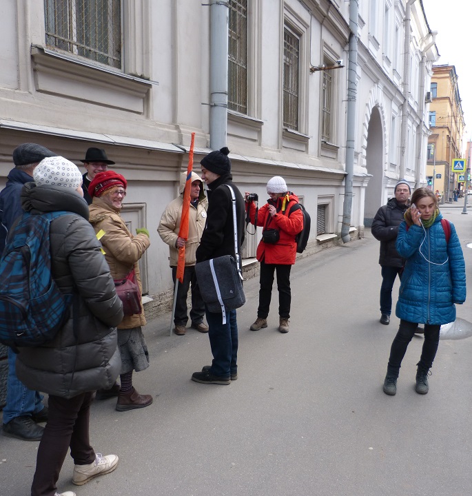 8 ������ 2017. ���� ������������ � ���������� ���������������
April 8, 2017. The meeting of solidarity with striking truck drivers