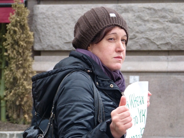 25 ������ 2017. ����� � ��������� ����� ����������
April 25, 2017. The picket in support of Ivan Nepomnyashchikh
