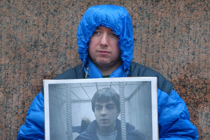 25 ������ 2017. ����� � ��������� ����� ����������
April 25, 2017. The picket in support of Ivan Nepomnyashchikh