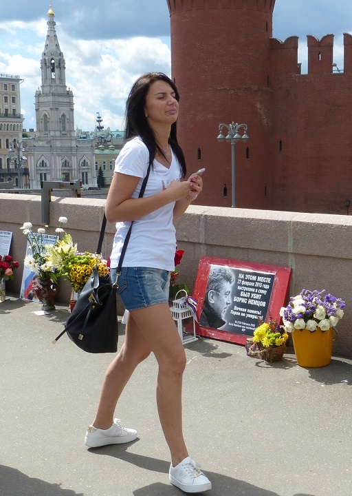 23 ���� 2017. ������ ����
July 23, 2017. The Nemtsov bridge