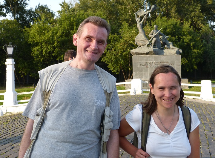 19 ������� 2017. ������� �� �������� �����
August 19, 2017. The meeting on the Gorbaty bridge