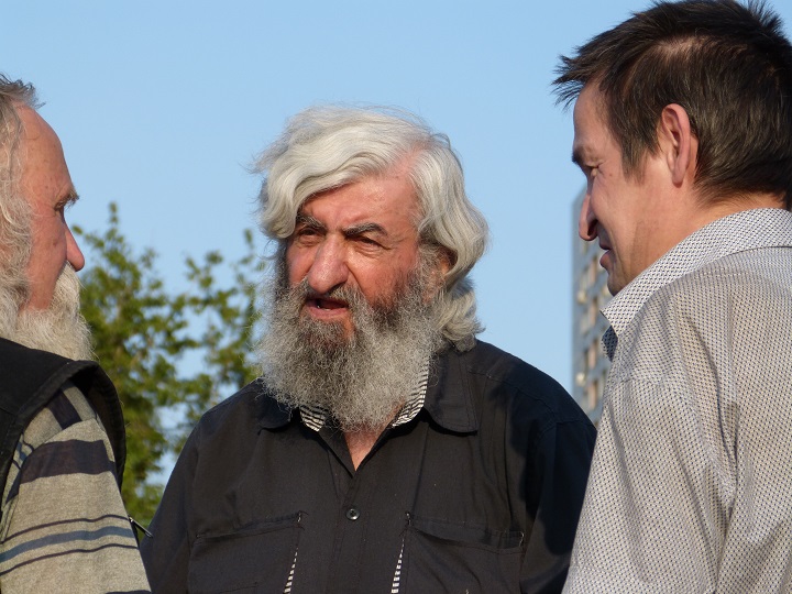 19 ������� 2017. ������� �� �������� �����
August 19, 2017. The meeting on the Gorbaty bridge