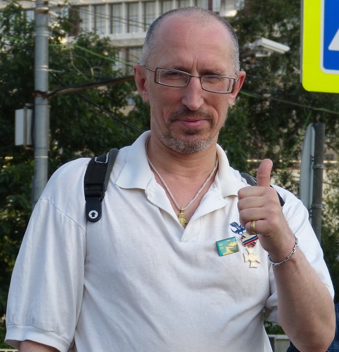 19 ������� 2017. ������� �� �������� �����
August 19, 2017. The meeting on the Gorbaty bridge