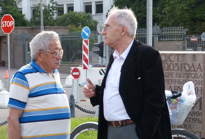 19 ������� 2017. ������� �� �������� �����
August 19, 2017. The meeting on the Gorbaty bridge