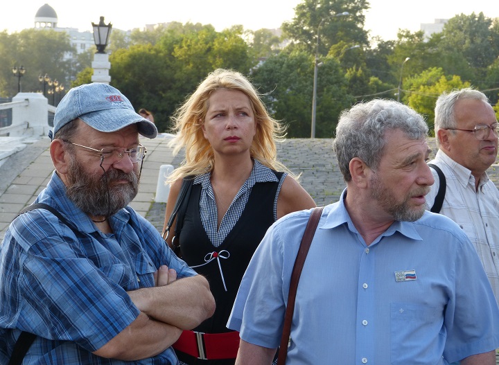 19 ������� 2017. ������� �� �������� �����
August 19, 2017. The meeting on the Gorbaty bridge