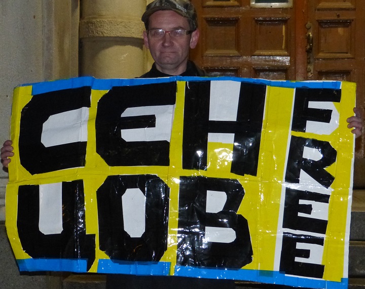 29 ������� 2017. ������������� � ������ ����������������
October 29, 2017. The picket in defence of political prisoners