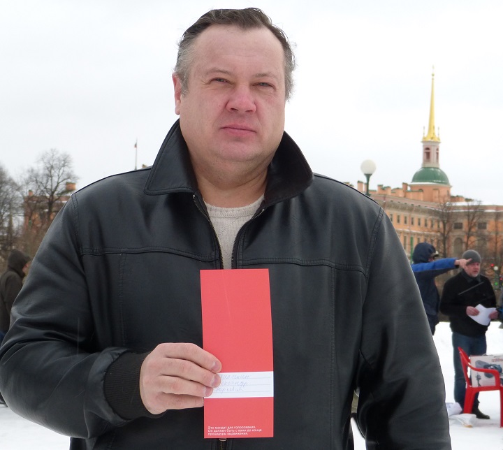 24 ������� 2017. ���������� ������� ���������� � ����������
December 24, 2017. Promotion of Alexis Navalny in presidents
