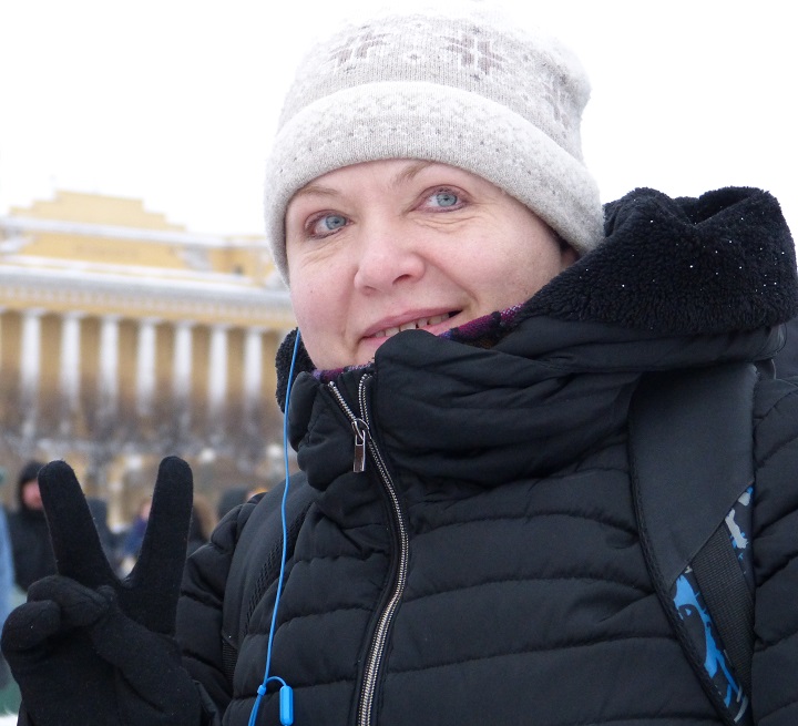 24 ������� 2017. ���������� ������� ���������� � ����������
December 24, 2017. Promotion of Alexis Navalny in presidents
