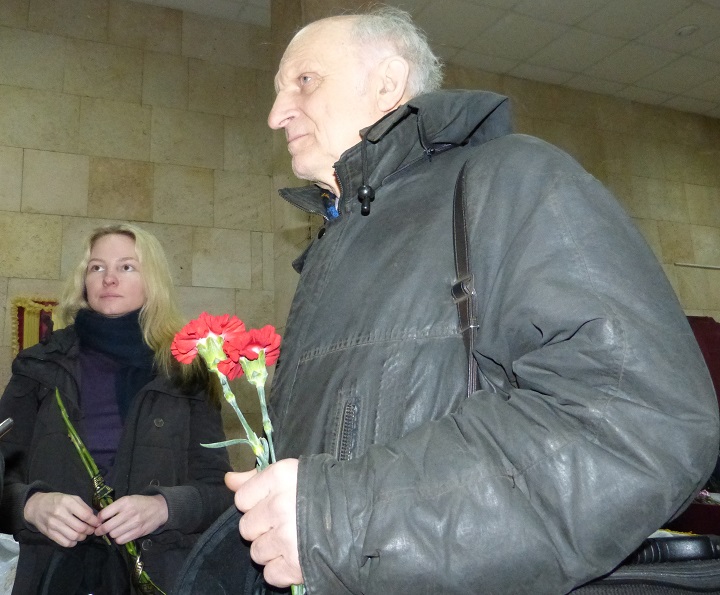 9 ������� 2018. �������� ����������� ��������
February 9, 2018. The funeral of Constantine Sinitsin