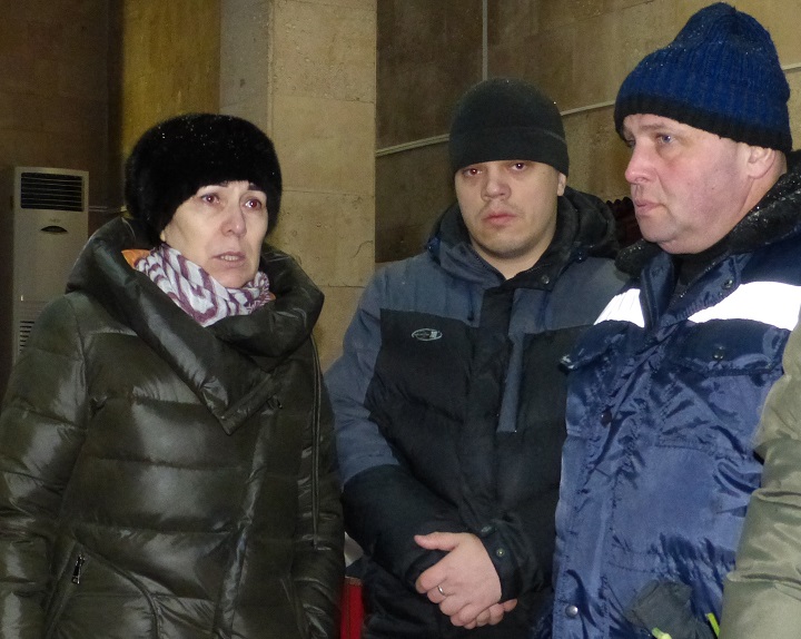 9 ������� 2018. �������� ����������� ��������
February 9, 2018. The funeral of Constantine Sinitsin