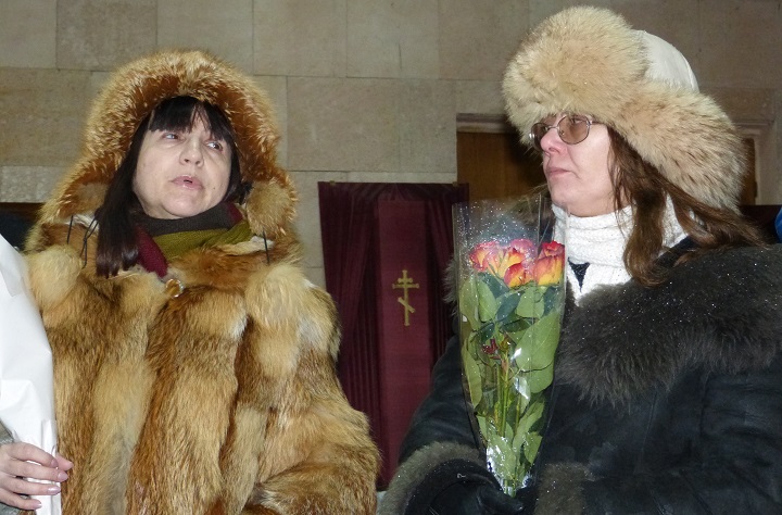 9 ������� 2018. �������� ����������� ��������
February 9, 2018. The funeral of Constantine Sinitsin