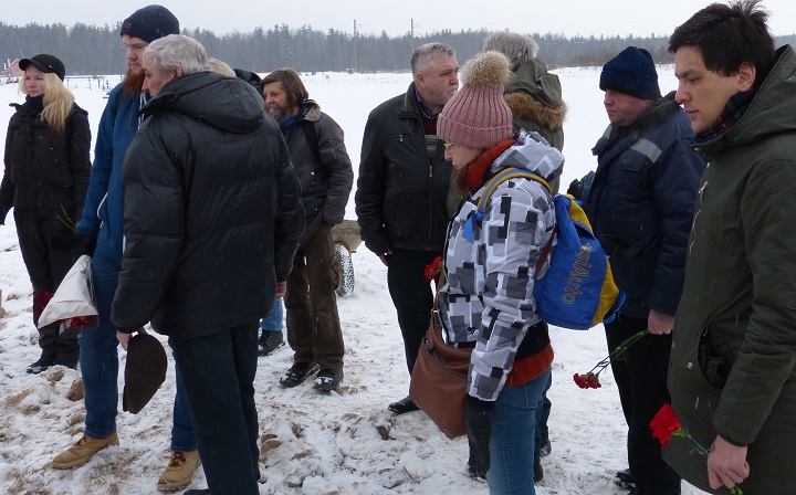 9 ������� 2018. �������� ����������� ��������
February 9, 2018. The funeral of Constantine Sinitsin
