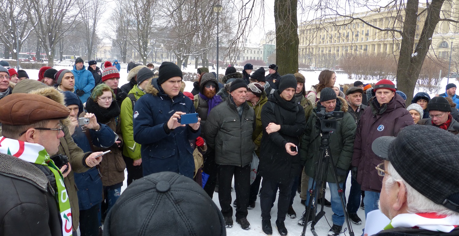 18 ������� 2018. ������������� ������ �������
February 18, 2018. The vigil against terror