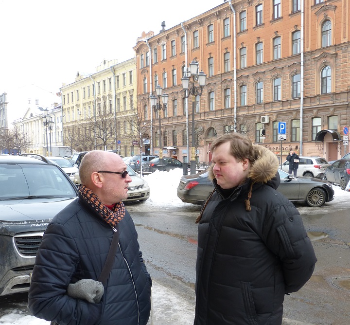 24 ����� 2018. ������� ������ ����������
March 24, 2018. The meeting with Andrew Pivovarov