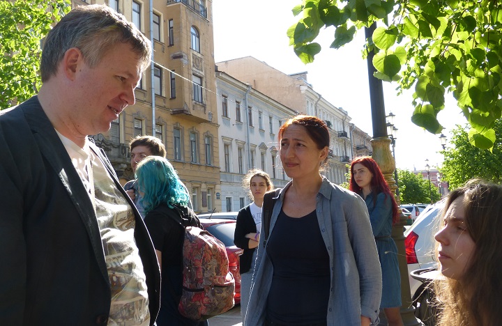 20 ��� 2018. ������� �� ������������
May 20, 2018. The meetings on Zakhariyevskaya street