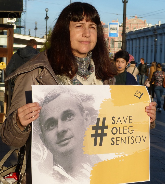 21 ������� 2018. 100-� ���� ��������� ����� �������
August 21, 2018. 100th day of hunger strike by Oleg Sentsov