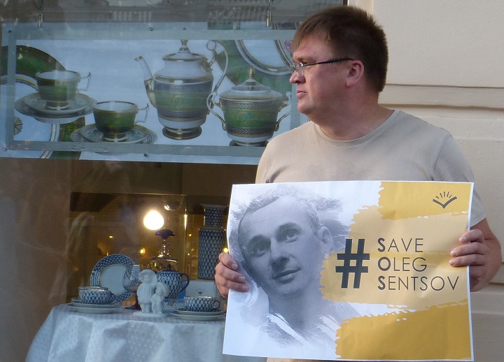 21 ������� 2018. 100-� ���� ��������� ����� �������
August 21, 2018. 100th day of hunger strike by Oleg Sentsov