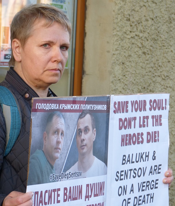 21 ������� 2018. 100-� ���� ��������� ����� �������
August 21, 2018. 100th day of hunger strike by Oleg Sentsov