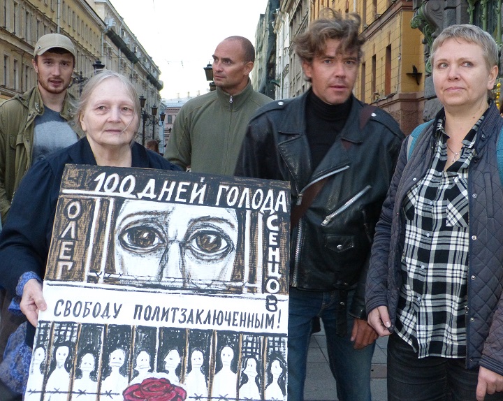 21 ������� 2018. 100-� ���� ��������� ����� �������
August 21, 2018. 100th day of hunger strike by Oleg Sentsov