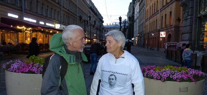 21 ������� 2018. 100-� ���� ��������� ����� �������
August 21, 2018. 100th day of hunger strike by Oleg Sentsov