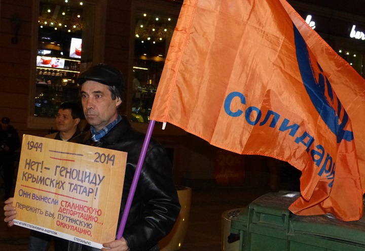 12 ������� 2018. ������ ������ ����� ��������
October 12, 2018. The pickets in memory of Igor Andreyev