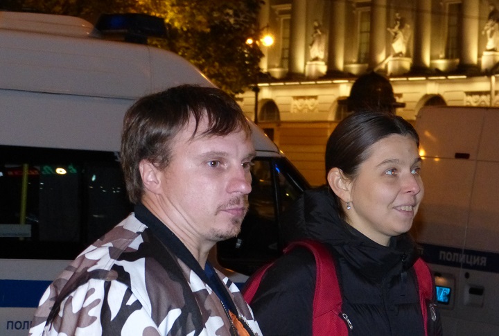 12 ������� 2018. ������ ������ ����� ��������
October 12, 2018. The pickets in memory of Igor Andreyev
