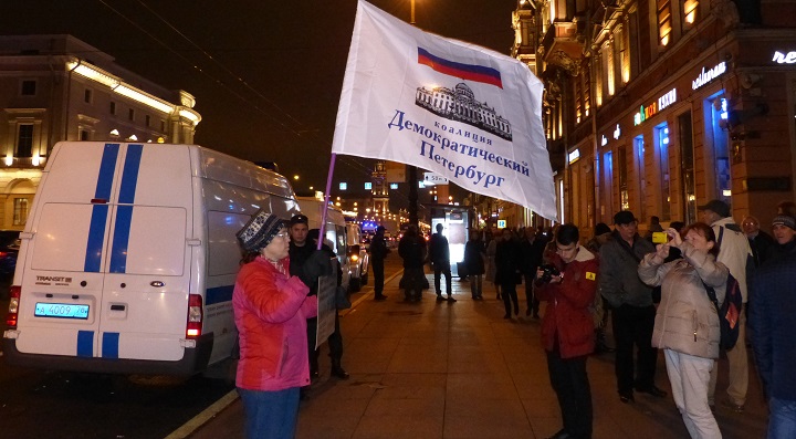 12 ������� 2018. ������ ������ ����� ��������
October 12, 2018. The pickets in memory of Igor Andreyev