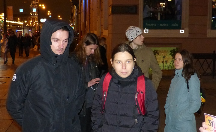 12 ������� 2018. ������ ������ ����� ��������
October 12, 2018. The pickets in memory of Igor Andreyev