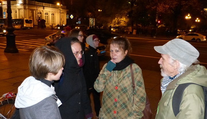 12 ������� 2018. ������ ������ ����� ��������
October 12, 2018. The pickets in memory of Igor Andreyev