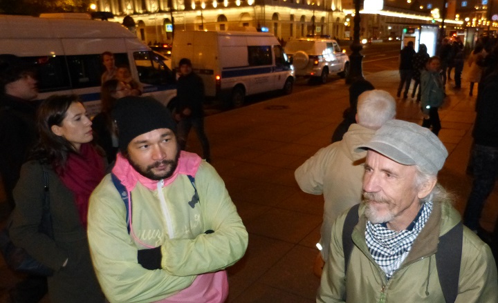 12 ������� 2018. ������ ������ ����� ��������
October 12, 2018. The pickets in memory of Igor Andreyev