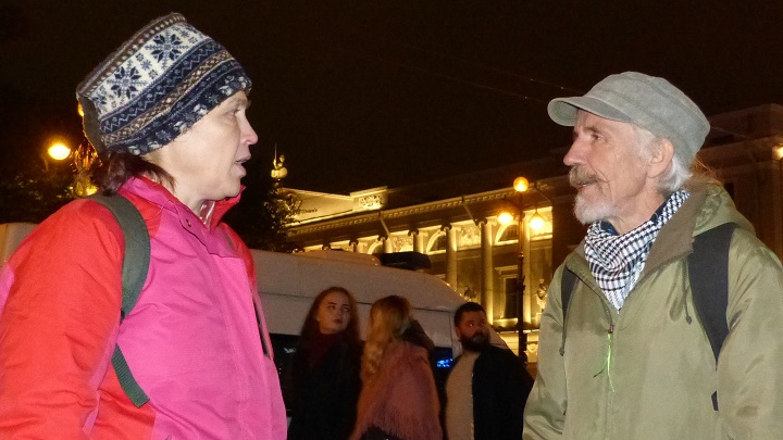 12 ������� 2018. ������ ������ ����� ��������
October 12, 2018. The pickets in memory of Igor Andreyev