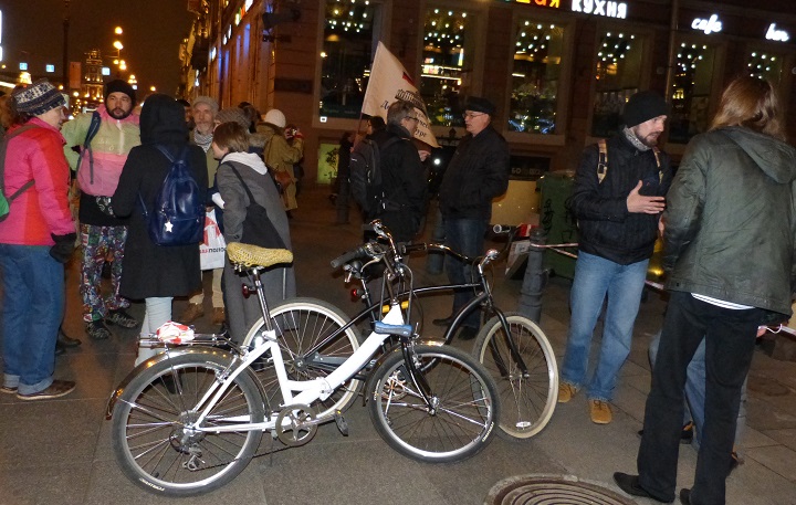 12 ������� 2018. ������ ������ ����� ��������
October 12, 2018. The pickets in memory of Igor Andreyev