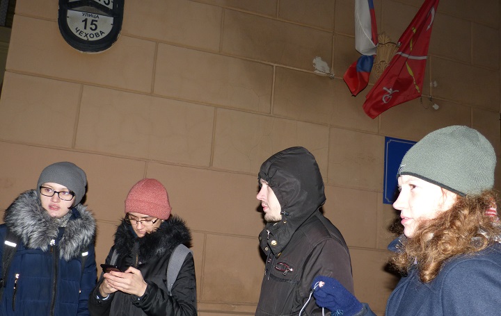 26 ������ 2018. ������������� � ��������� ������ ���������
November 26, 2018. The vigil in support of Ingushetia people