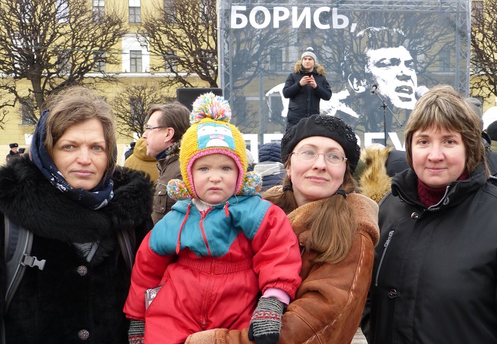 24 ������� 2019. ���� �������
February 24, 2019. The Nemtsov march