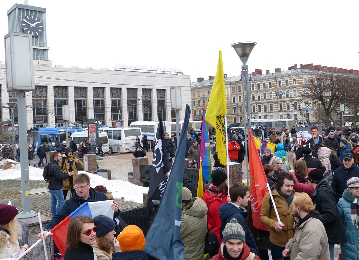24 ������� 2019. ���� �������
February 24, 2019. The Nemtsov march