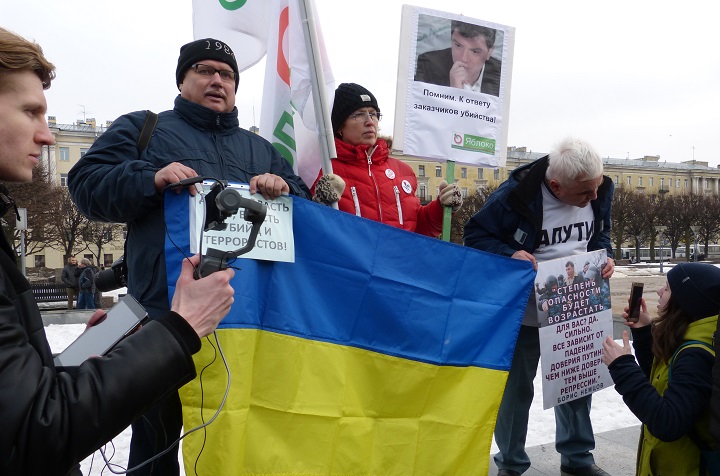 24 ������� 2019. ���� �������
February 24, 2019. The Nemtsov march