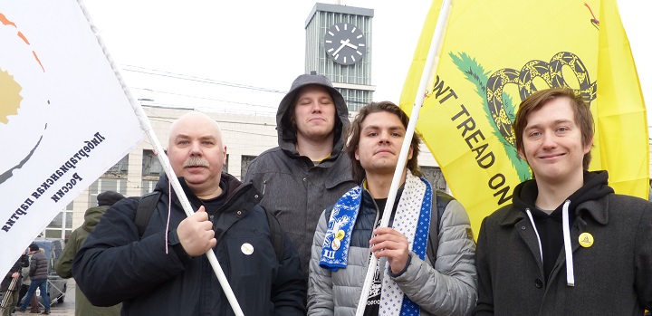 24 ������� 2019. ���� �������
February 24, 2019. The Nemtsov march