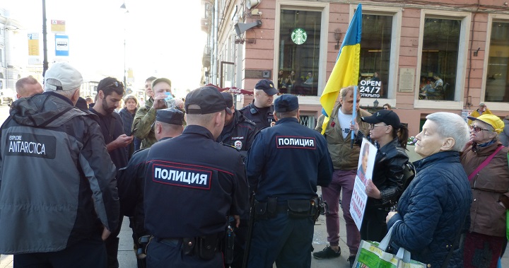 15 ��� 2019. ������ �� ������������ ���������� ������� ������
May 15, 2019. The pickets for release of Ukrainian prisoners of the Kremlin
