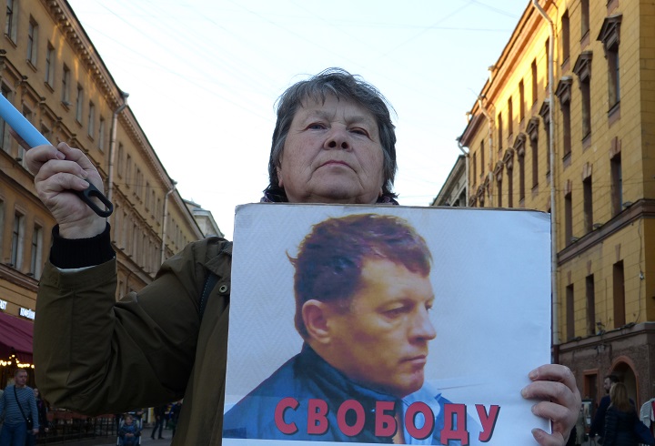 15 ��� 2019. ������ �� ������������ ���������� ������� ������
May 15, 2019. The pickets for release of Ukrainian prisoners of the Kremlin