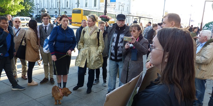 29 ��� 2019. ������ � ��������� ���� ���������
May 29, 2019. The pickets in support of Yury Dmitriyev