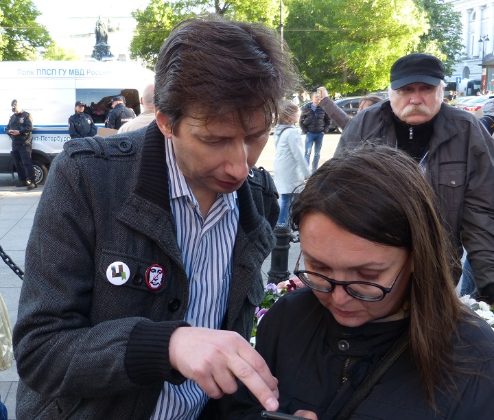 29 ��� 2019. ������ � ��������� ���� ���������
May 29, 2019. The pickets in support of Yury Dmitriyev